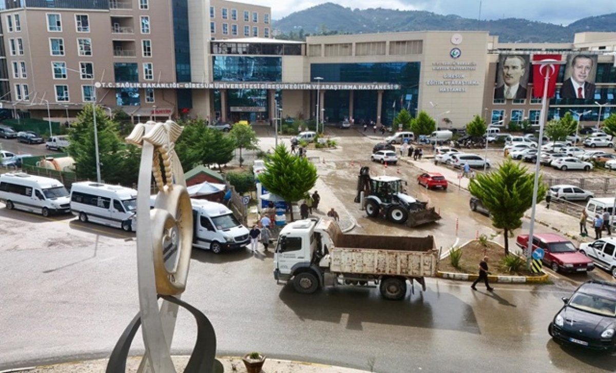 Giresun’da Etkili Olan Aşırı Yağışın Ardından İnceleme